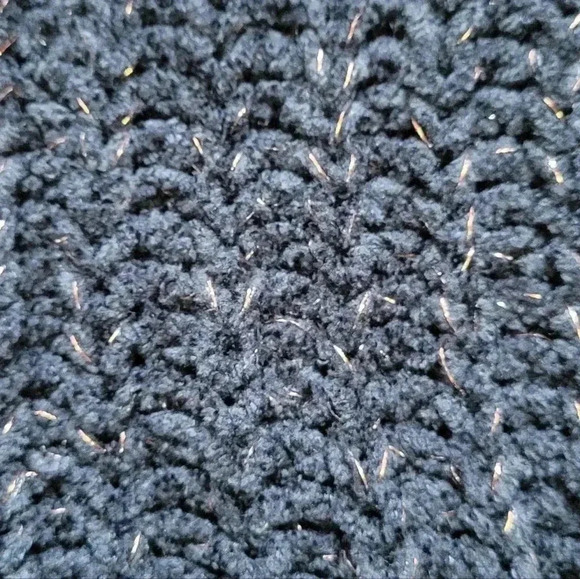 NWT Maurices Solid Metallic button-down cardigan, Black, Womens oversided XS - Picture 10 of 11